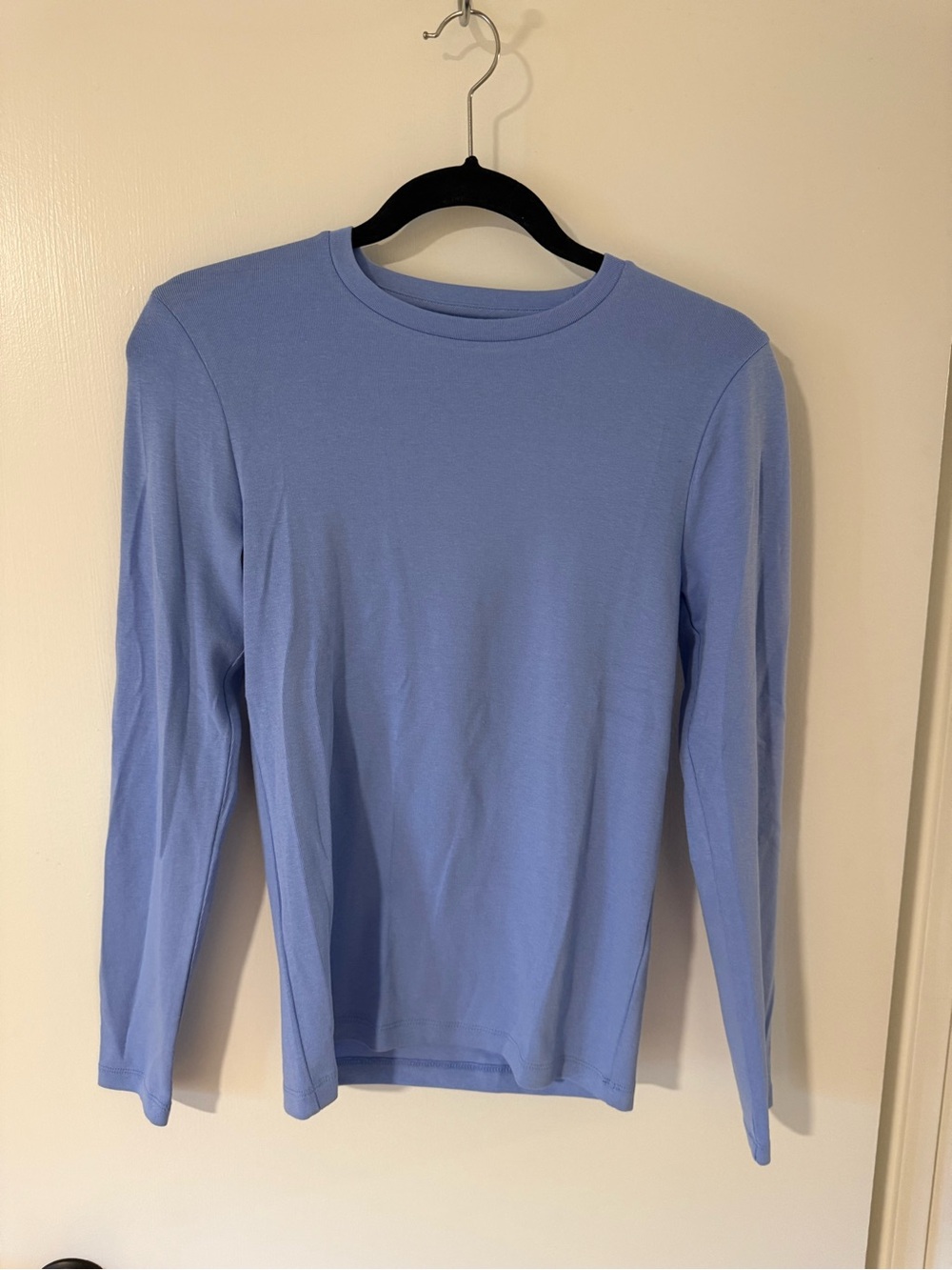 J. Crew Long Sleeve Crewneck Tee - Periwinkle
